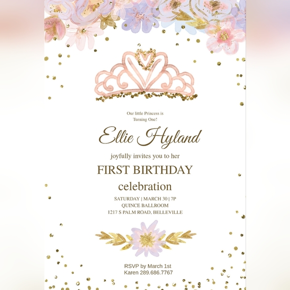 Custom Children's Birthday Party Invitations - Picture 10 of 12